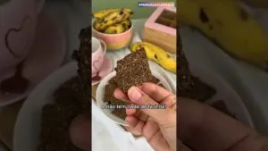 Amasse a banana e misture assim! Receita perfeita pro café da manhã e lanche da tarde!