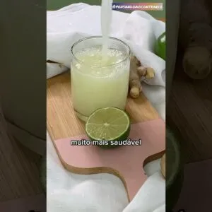 Agora só faço limonada assim! É muito mais saudável! Descubra como faço!