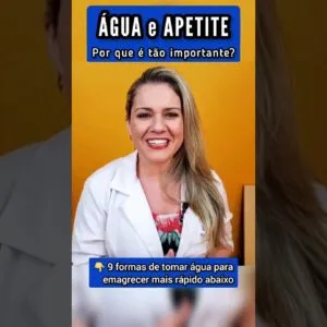 👆 ÁGUA para CONTROLAR APETITE