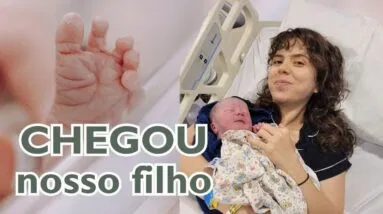 PARTO NATURAL DO MEU TERCEIRO FILHO | Muito emocionante!