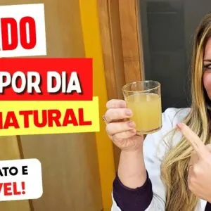 SÓ 1 POR DIA para SAÚDE DO FÍGADO - 100% NATURAL, Fácil, Barato e Saudável
