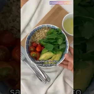 Tão saudável e fácil que surpreendeu! Descobri e só almoço assim agora!
