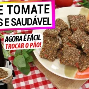 JUNTEI CHIA COM TOMATE E O RESULTADO FOI INCRIVELMENTE SAUDÁVEL! AGORA É FÁCIL TROCAR O PÃO!