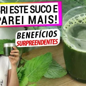 SÓ FAÇO SUCO ASSIM AGORA! ANTI-INFLAMATÓRIO, É TÃO SAUDÁVEL QUE NÃO PARO DE FAZER!
