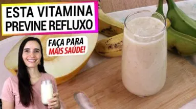 ADEUS REFLUXO COM ESTA VITAMINA ANTI-INFLAMATÓRIA! COMBINAÇÃO ÚNICA DE INGREDIENTES BENÉFICOS !