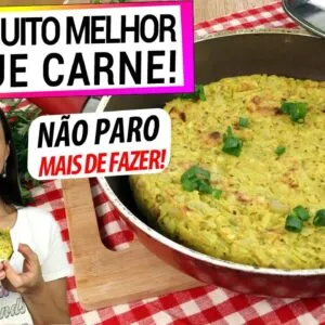 MELHOR QUE CARNE, FAÇA ISSO COM O GRÃO DE BICO! RICO EM PROTEÍNA, DESCOBRI E NÃO PAREI MAIS!