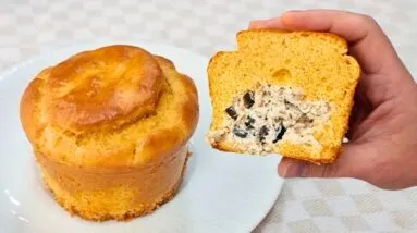 Só 5 MIN! Refeição Deliciosa, SEM TRIGO, Poucas Calorias, Rica em Proteínas, Fácil e Saudável