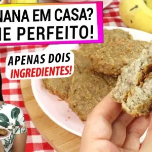SÓ JUNTE A BANANA E A SEMENTE DE GIRASSOL! DESCOBERTA SAUDÁVEL PARA O SEU LANCHE DA TARDE!