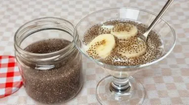 CHIA PROBIÓTICA FERMENTADA, tipo IOGURTE, para Intestino, Imunidade, Emagrecer,..- Fácil (Sem Leite)
