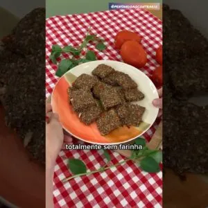 Chia e tomate, misture assim e não compre mais pão! Sem farinha, sem glúten, vegano!