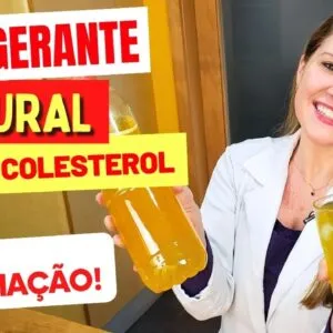 Refrigerante NATURAL para BAIXAR COLESTEROL, PRESSÃO E INFLAMAÇÃO - Gostoso e Saudável