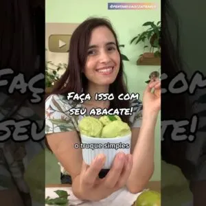Faça isso com o abacate e nunca mais compre no mercado! Truque simples, saudável e sem açúcar!
