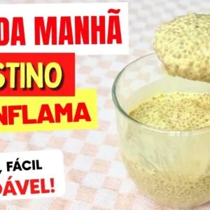 Café da Manhã para INTESTINO e DESINFLAMAR - Gostoso, Fácil e Low Carb - Rico em Fibras e Proteínas
