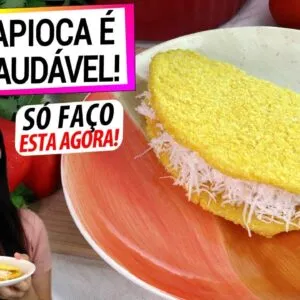 TROQUEI A TAPIOCA POR ESTA RECEITA MUITO MAIS SAUDÁVEL! SÓ FAÇO ASSIM AGORA!