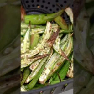 DELICIOSA RECEITA DE QUIABO NA AIR FRYER #quiabo #airfryer