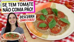SE TEM TOMATE E UMA FRIGIDEIRA, FAÇA ISSO E NÃO COMA MAIS PÃO! FÁCIL, SAUDÁVEL E SEM GLÚTEN!
