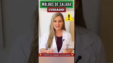 Cuidado com MOLHOS de SALADA (e mais 6 ERROS COMUNS ao Comer Saladas)