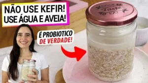 AVEIA PROBIÓTICA, MUITO MAIS FÁCIL QUE KEFIR, DESCUBRA O SEGREDO! RICA EM LACTOBACILOS VIVOS!