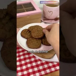 Só 2 ingredientes, sem farinha e açúcar! Te conto o segredo pra dar certo!