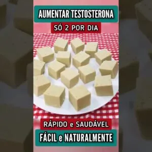 Só 2 POR DIA para AUMENTAR TESTOSTERONA Naturalmente - Fácil, Rápido, Barato e Saudável