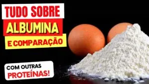 TUDO sobre ALBUMINA e Comparação com WHEY e outras PROTEÍNAS