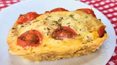 SUBSTITUA O PÃO! Só 3 MIN, POUCOS CARBOIDRATOS, SEM FARINHA, + Fibras e Proteínas! Fácil e Rápido