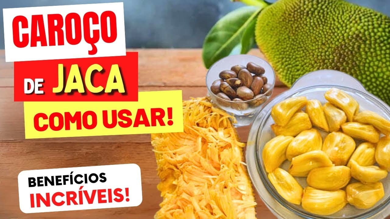 7 Incríveis BENEFÍCIOS do CAROÇO DE JACA e COMO USAR – Receitas e Dicas ...