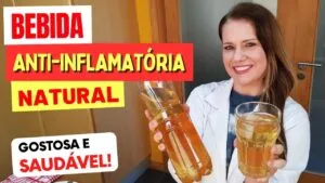 Bebida ANTI-INFLAMATÓRIA NATURAL, Fácil, Gostosa, Saudável e Barata (Tome Assim!)