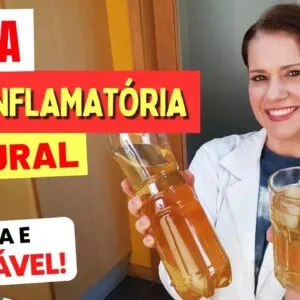 Bebida ANTI-INFLAMATÓRIA NATURAL, Fácil, Gostosa, Saudável e Barata (Tome Assim!)