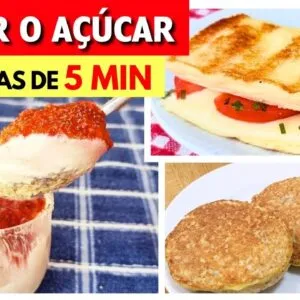 3 CAFÉS DA MANHÃ de 5 MIN para BAIXAR AÇÚCAR no Sangue! Deliciosos e Saudáveis (Poucos Carboidratos)