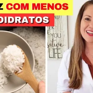 ARROZ COM MENOS CARBOIDRATOS - Faça DESSA FORMA e vai AMAR os RESULTADOS!