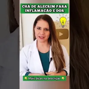 CHÁ de ALECRIM para DOR e INFLAMAÇÃO