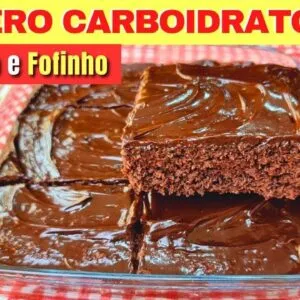 ZERO CARBOIDRATOS! Bolo SEM FARINHA, AÇÚCAR E LEITE - Fácil, Rápido e Fofinho (Low Carb)