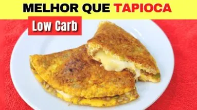 Só 5 MIN! Delícia LOW CARB e SEM FARINHA - Fácil, Barato e Rápido (+ Fibras e Proteínas)