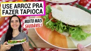ESTA TAPIOCA DE ARROZ É MAIS SAUDÁVEL QUE A ORIGINAL! NÃO COMA TAPIOCA! USE ARROZ!