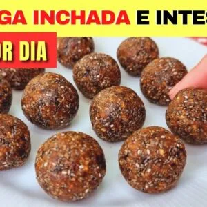 Só 2 POR DIA - PODEROSO LAXANTE NATURAL para BARRIGA INCHADA e INTESTINO PRESO (Só 3 Ingredientes)