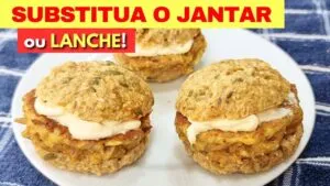 SUBSTITUA O JANTAR! Delícia FÁCIL, ANTI-INFLAMATÓRIA e RICA EM PROTEÍNAS - Rápido e Saudável