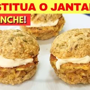 SUBSTITUA O JANTAR! Delícia FÁCIL, ANTI-INFLAMATÓRIA e RICA EM PROTEÍNAS - Rápido e Saudável
