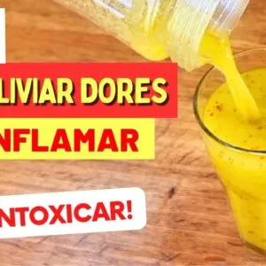 Só 1 de MANHÃ para ALIVIAR DORES, DESINFLAMAR E DESINTOXICAR - Suco Fácil, Gostoso e Poucas Calorias