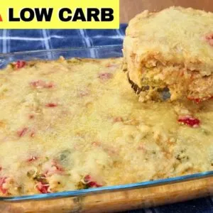 Jantar com POUCAS CALORIAS E CARBOIDRATOS! Delícia FÁCIL e SAUDÁVEL, Sem Farinha e Barato (Low Carb)