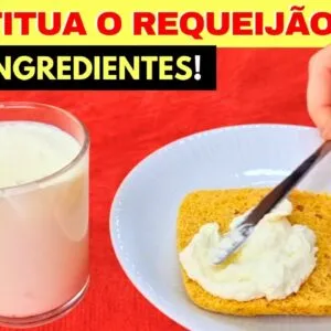 SUBSTITUA O REQUEIJÃO com 2 INGREDIENTES! Fácil, Gostoso, Barato e Saudável