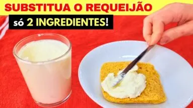 SUBSTITUA O REQUEIJÃO com 2 INGREDIENTES! Fácil, Gostoso, Barato e Saudável