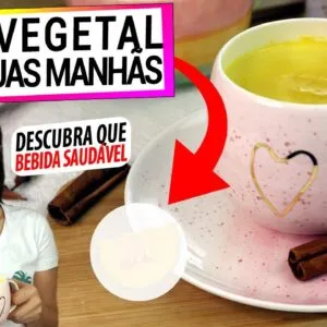 ESTÁ BEBIDA É ANTI-INFLAMATÓRIA E RICA EM ANTIOXIDANTES! TOME TODAS AS MANHÃS!