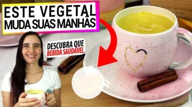 ESTÁ BEBIDA É ANTI-INFLAMATÓRIA E RICA EM ANTIOXIDANTES! TOME TODAS AS MANHÃS!
