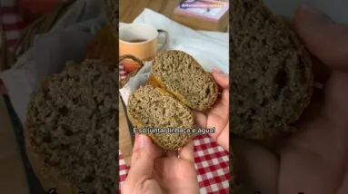 É Low carb e fofinho, não coma pão assim! Junte estes dois ingredientes! Fácil e saudável!