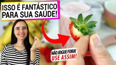 TODO MUNDO JOGA FORA, MAS OS BENEFÍCIOS SÃO INCRÍVEIS! FAÇA ESTA VITAMINA COM ELA! Partc. esp. Jonas