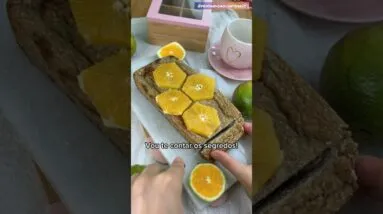 Sem açúcar, trigo, óleo e ovos! Agora só faço este lanche saudável fácil!