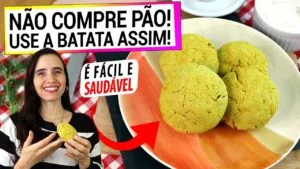 NÃO COMPRE PÃO, AMASSE SUA BATATA ASSIM! SAUDÁVEL, FÁCIL, PERFEITO PARA O LANCHE!