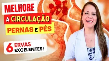 6 ERVAS para Melhorar a CIRCULAÇÃO DAS PERNAS E PÉS (e Como Usar!)