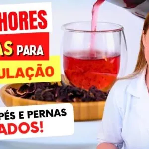 7 Melhores BEBIDAS PARA CIRCULAÇÃO - Contra Pés e Pernas Pesadas (e Como Tomar CERTO!)